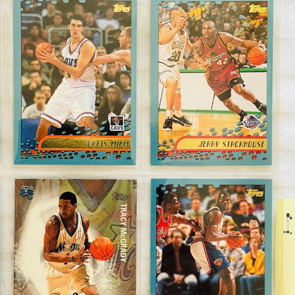 Lot of 9 BASKETBALL SPORTS CARDS. - Picture 6 of 8